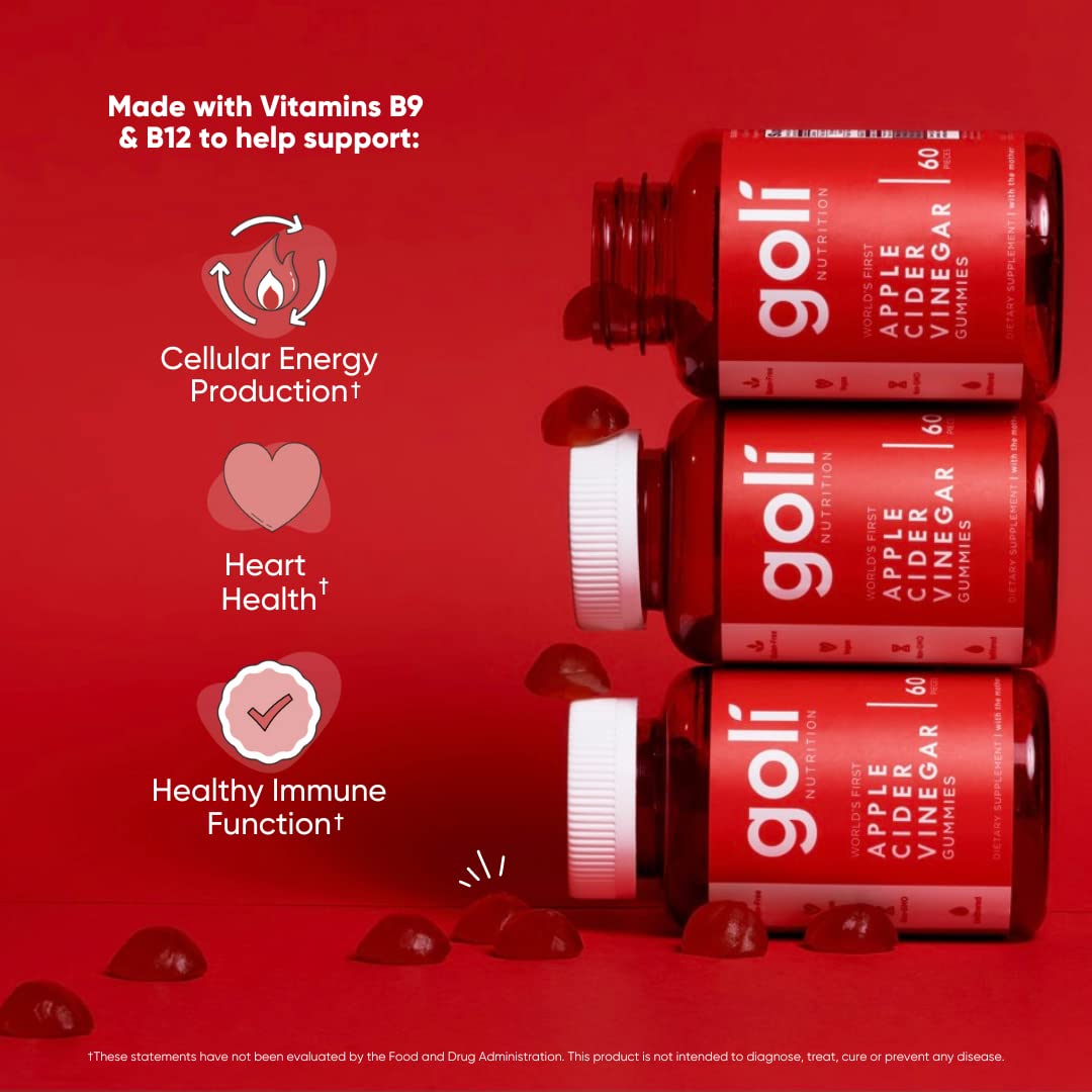 🔥 Goli Gummies USA (60 und) Vinagre de Manzana