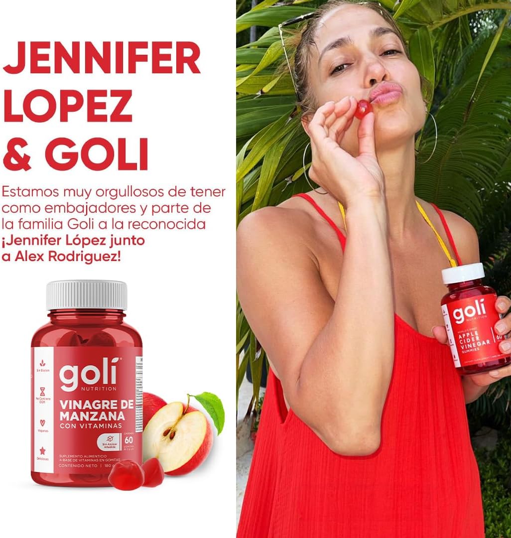 🔥 Goli Gummies USA (60 und) Vinagre de Manzana